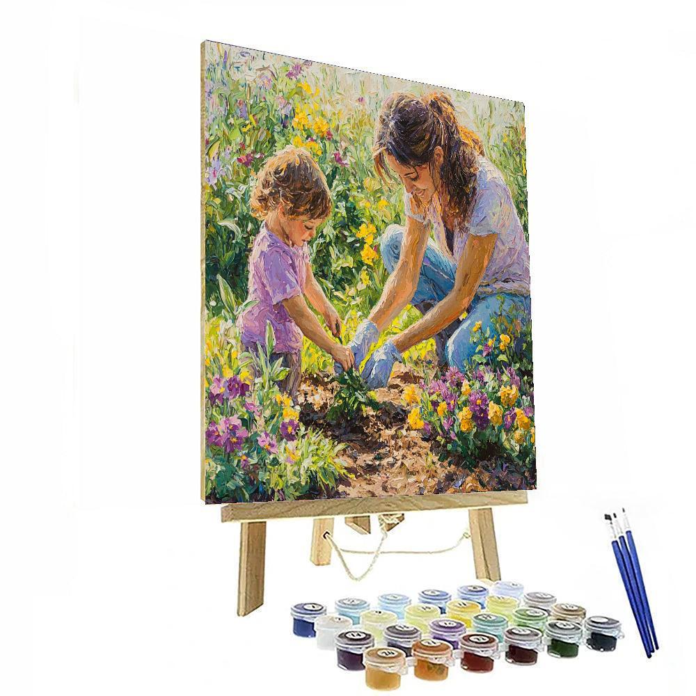 Garden Of Togetherness DIY Paint By Numbers
