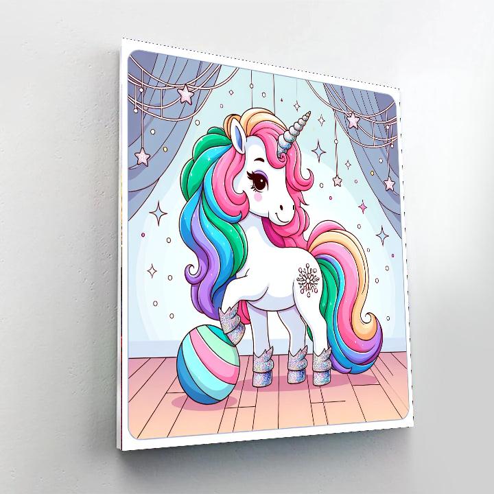 Fantasy Unicorn Ball Paint By Numbers