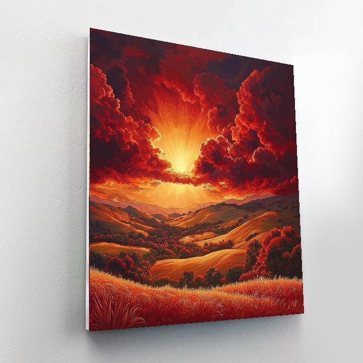 Caravaggio Inspired Chiaroscuro Serenade  Paint By Color