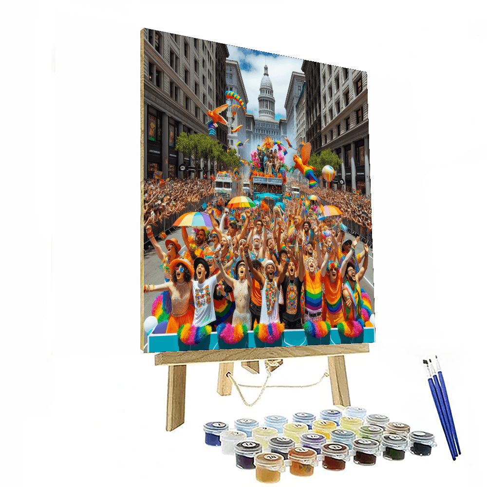 Harvey Milk Day - San Francisco DIY Paint By Numbers