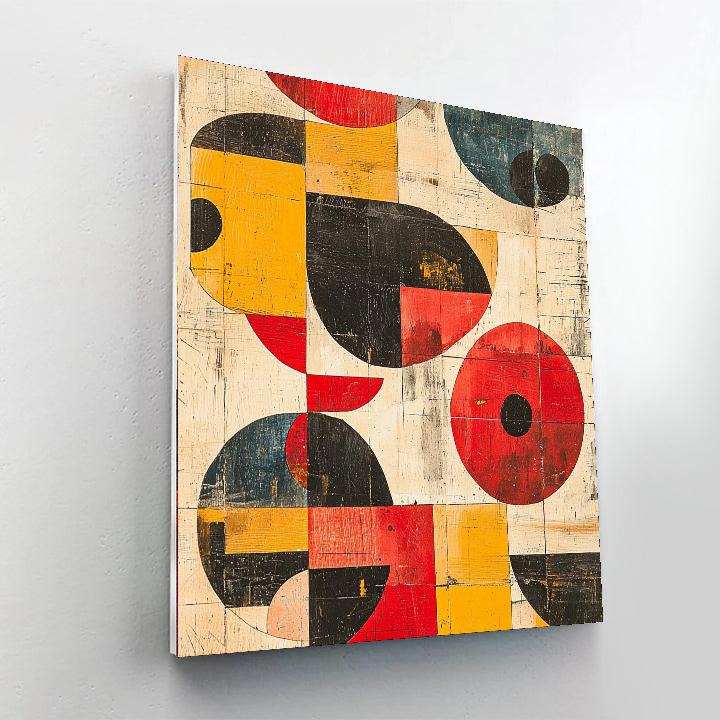 Joan Miró Inspired Fragments Of Thought  Painting Number Kit