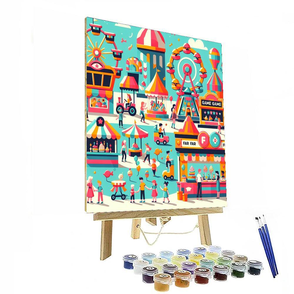 Carnival Of Joy Paint By Numbers