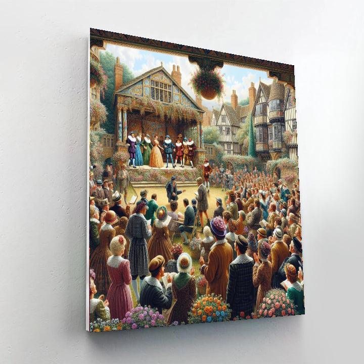 Shakespeare Festival Paint By Numbers Art