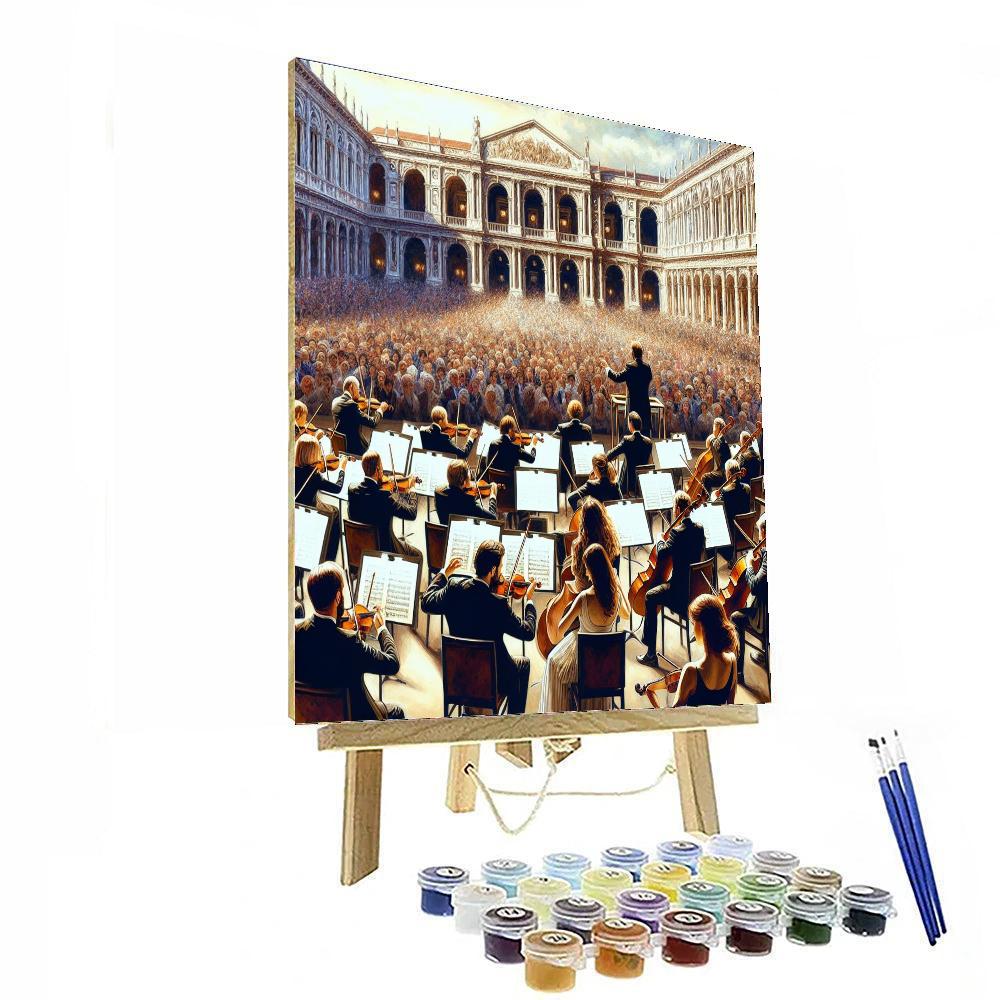 Enescu Festival - Bucharest Numbered Painting Kits