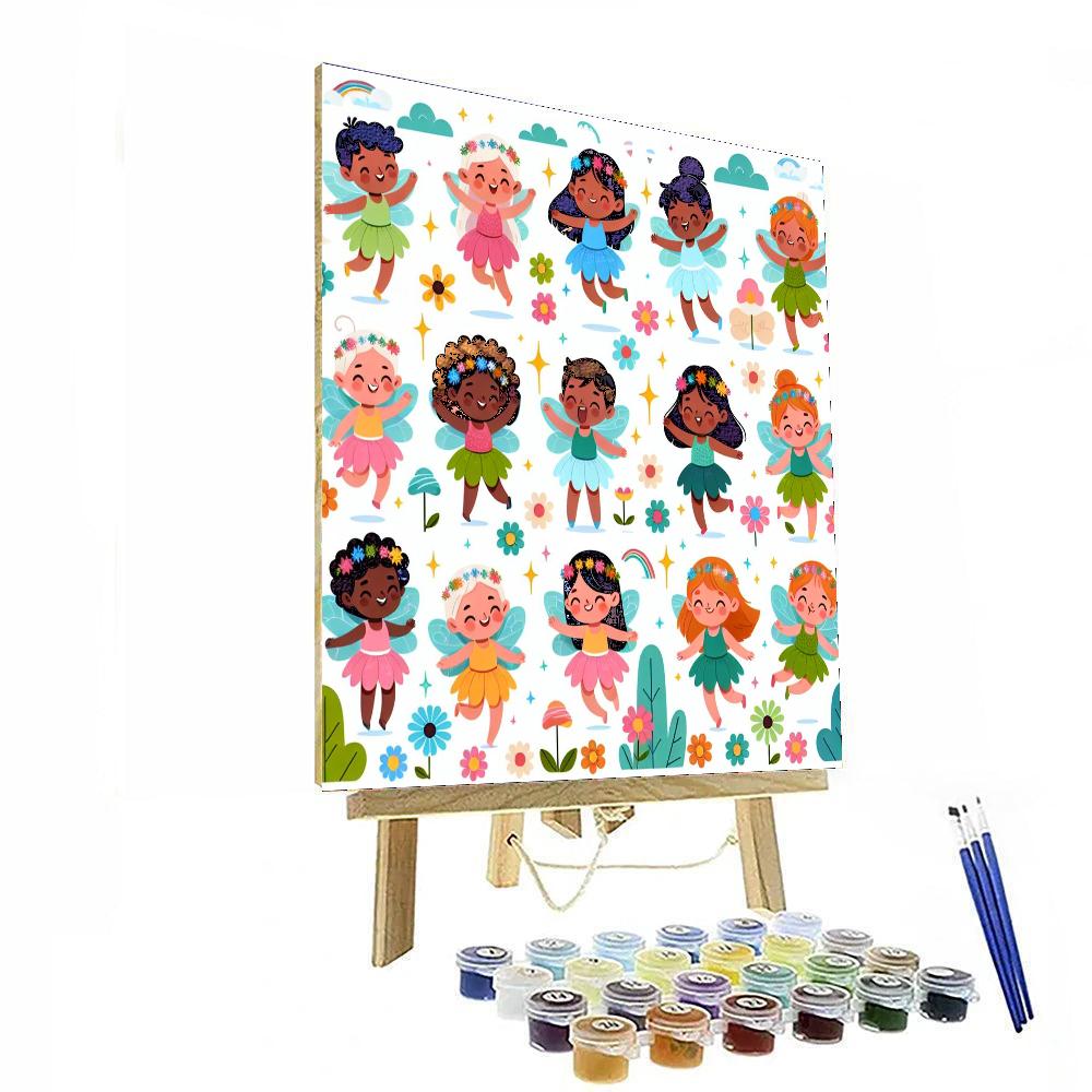 Artistic Fairies Numbered Painting Kits