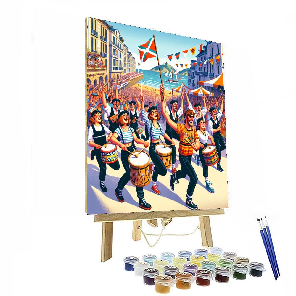 Día De San Sebastián - San Sebastián Numbered Painting Kits