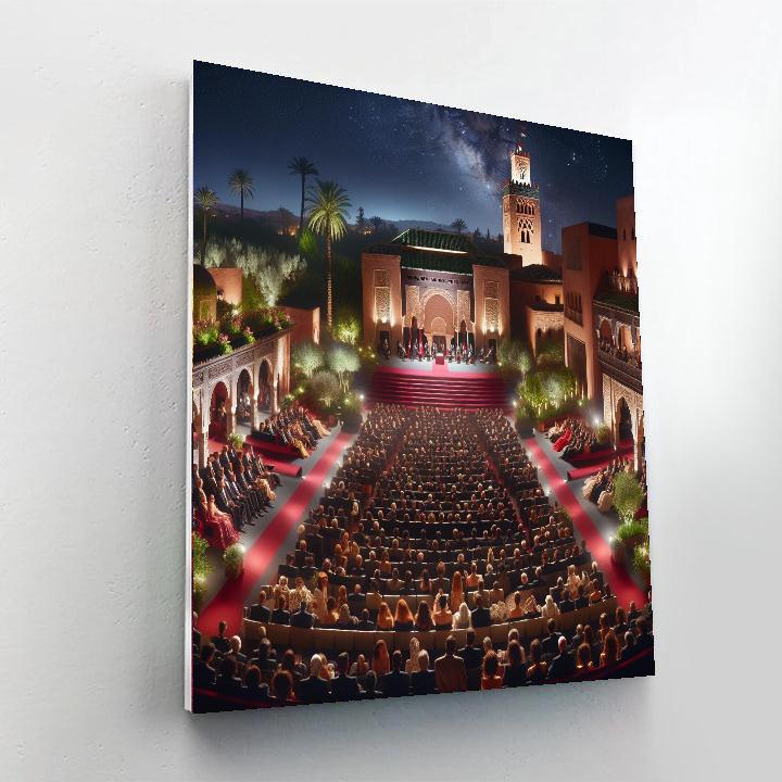 Marrakech International Film Festival - Morocco Paint By Color