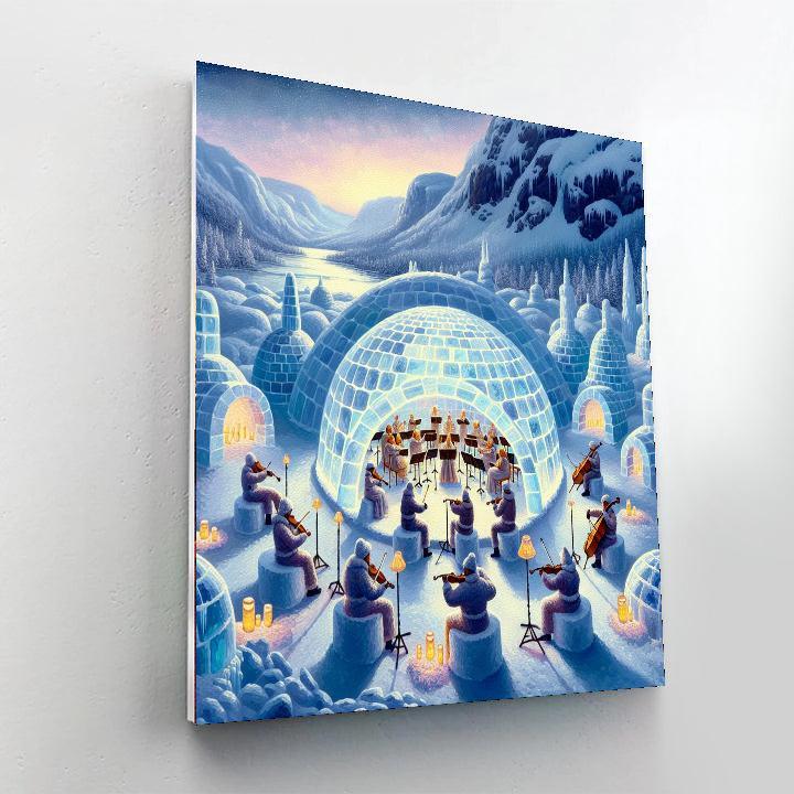 Ice Music Festival - Geilo Number Painting