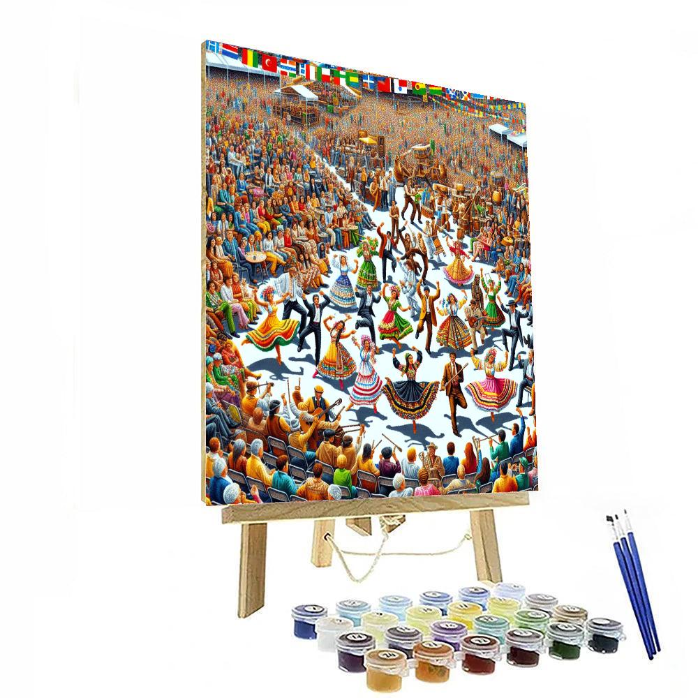 World Culture Festival - New Delhi Numbered Painting Kits
