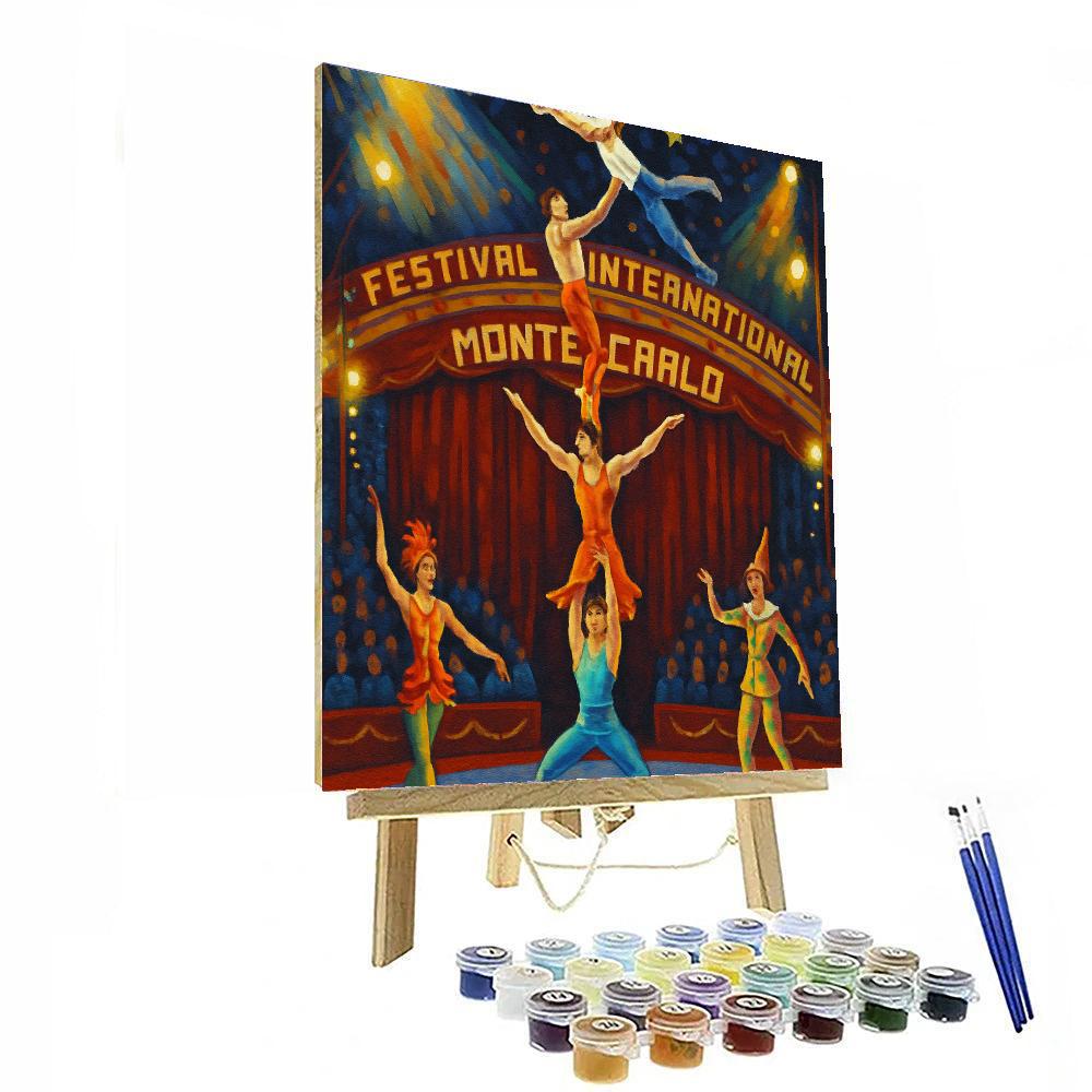 Circus Festival - Monaco Numbered Painting Kits