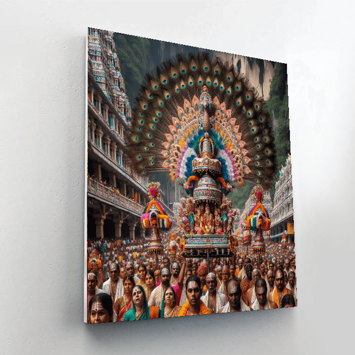 Thaipusam - Malaysia Paint By Numbers Kits