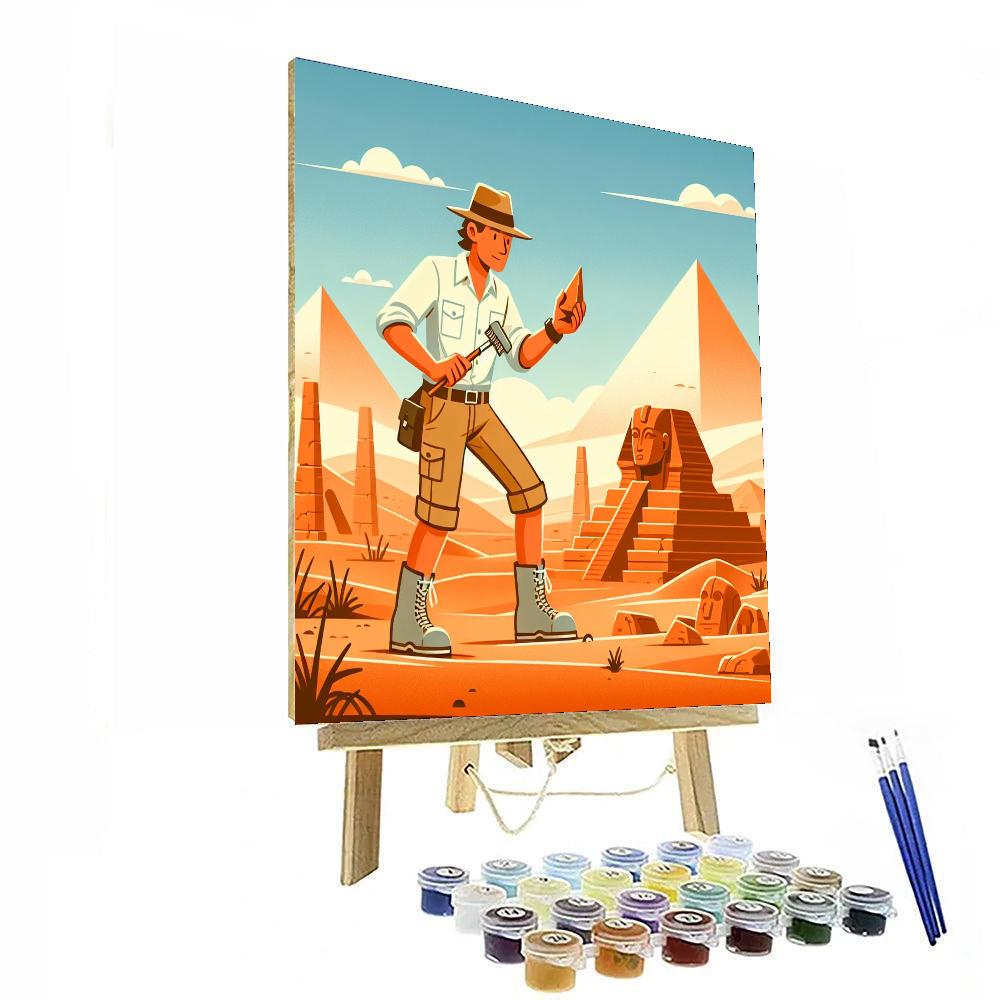Historic Treasure Hunt Paint By Numbers Kits