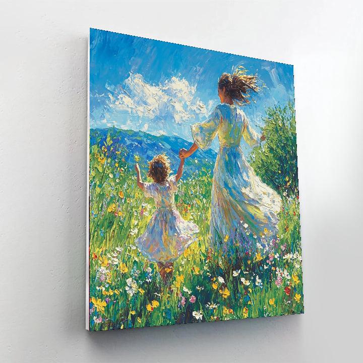Frolicking In The Fields Painting Number Kit