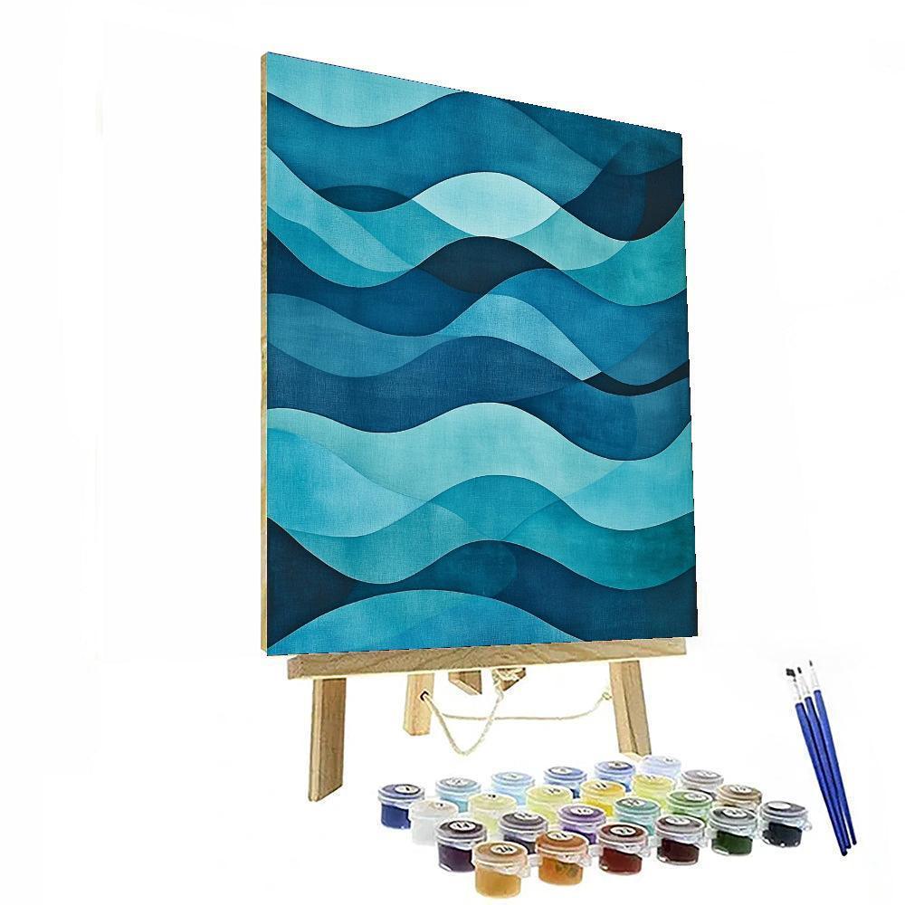 Paul Cézanne Inspired Harmonious Waves Of Color  Paint By Color