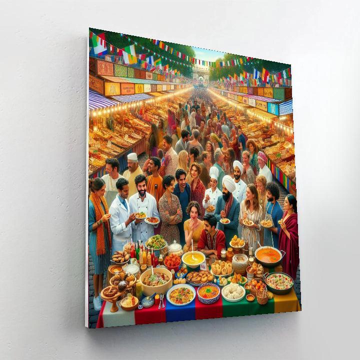 Bologna Food Festival Painting Number Kit