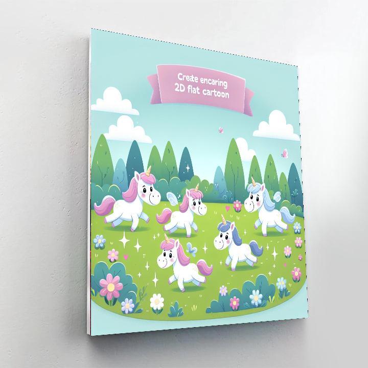 Magic Meadow Paint By Numbers