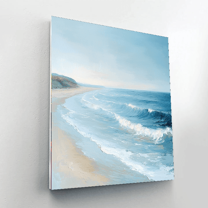 Monet Inspired Ocean Breeze  Painting By Numbers Kit