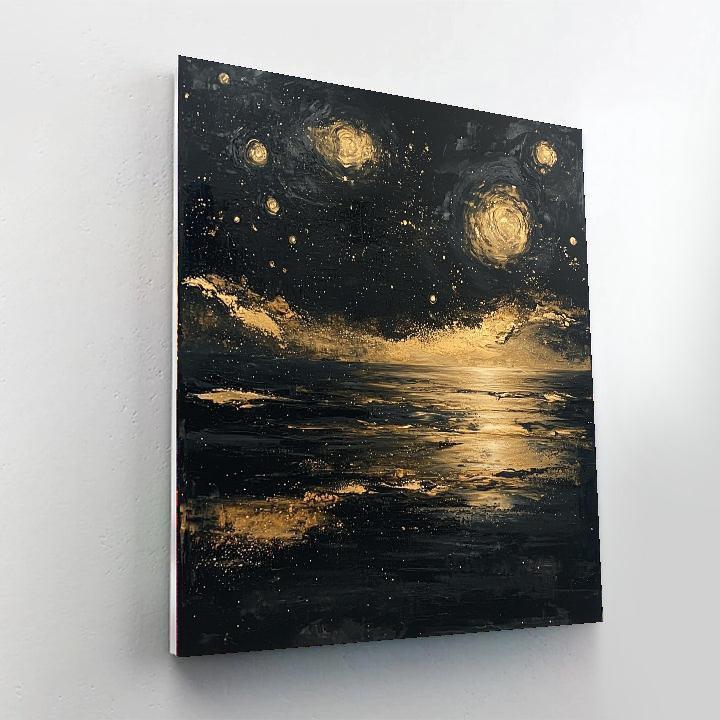 Mark Rothko Inspired Echoes Of The Universe  Painting By Numbers Kit