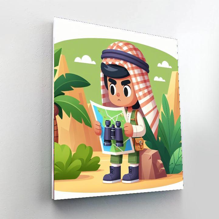 Jungle Explorer Paint By Number