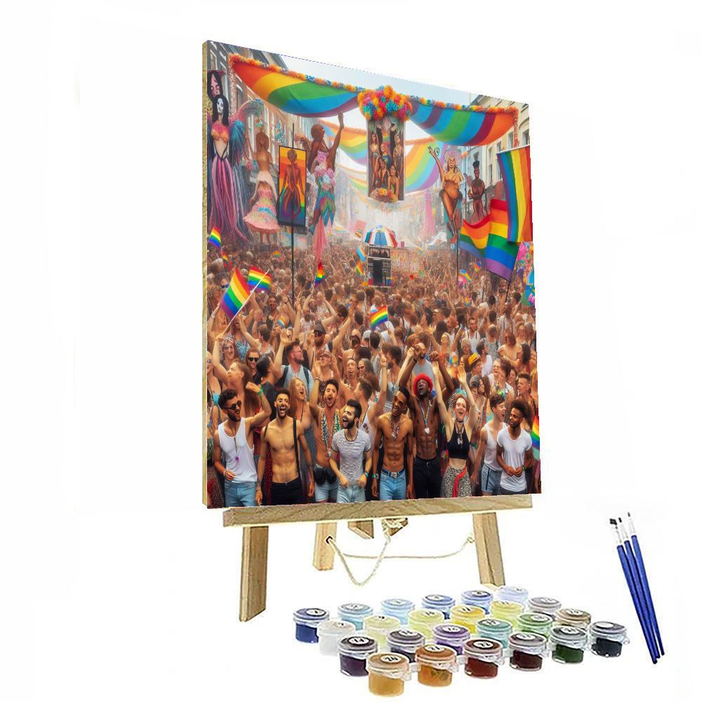Pride Festival - Various Countries Painting By Numbers Kit