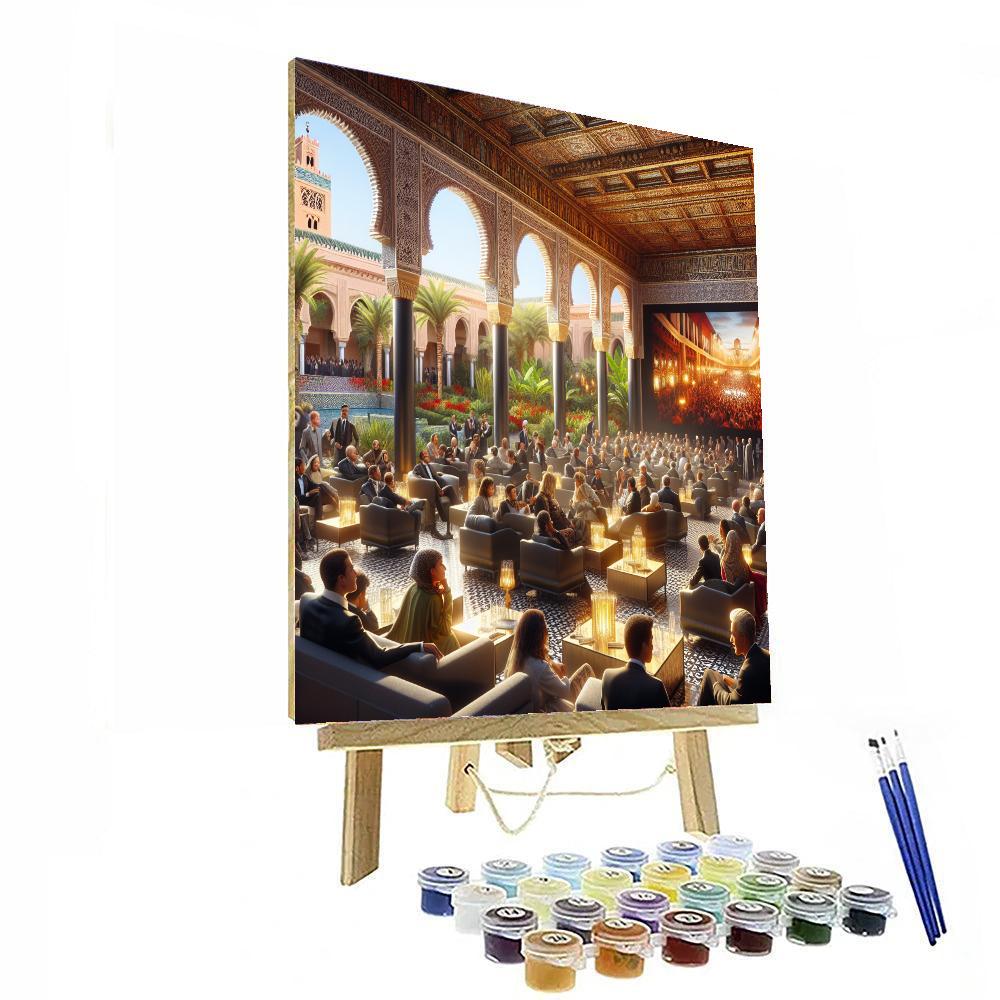 Marrakech International Film Festival - Marrakech Paint By Numbers Kits