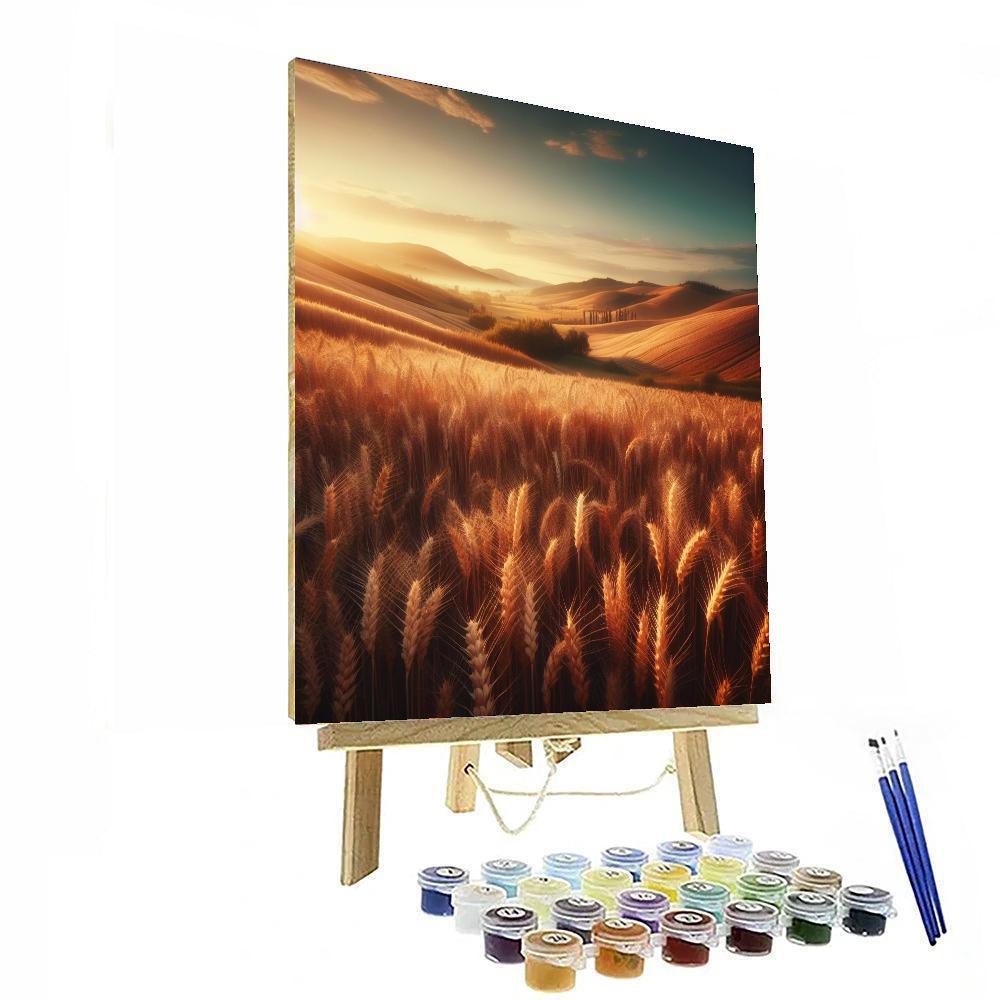 Golden Harvest Splendor Numbered Painting Kits