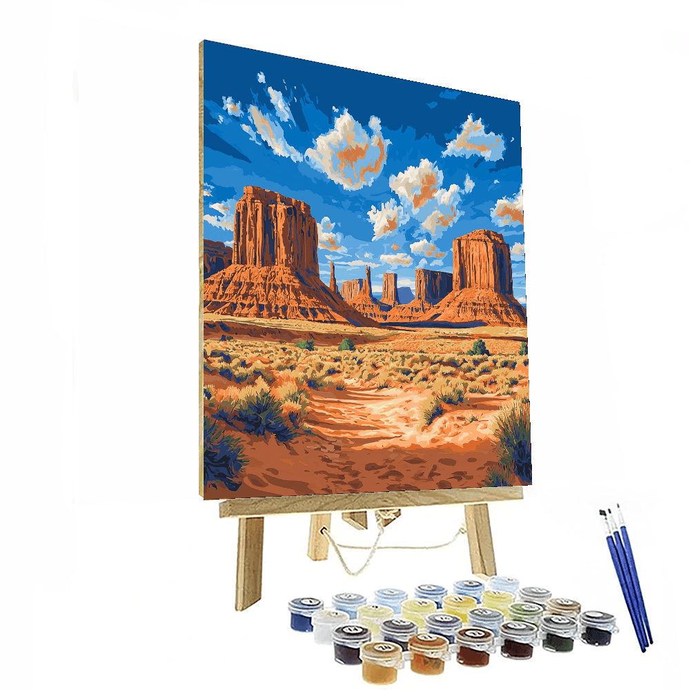 Monument Valley - Utah Paint By Numbers