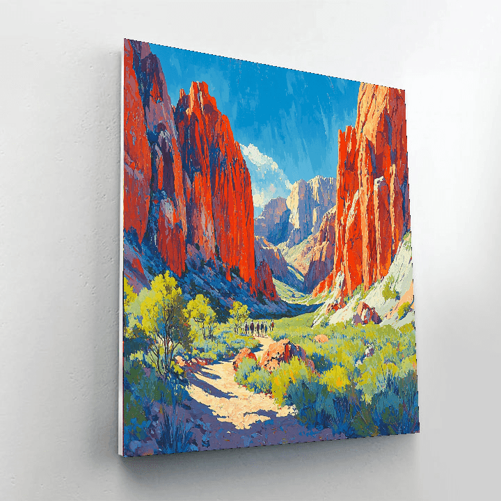 Red Rock Canyon Numbered Painting Kits