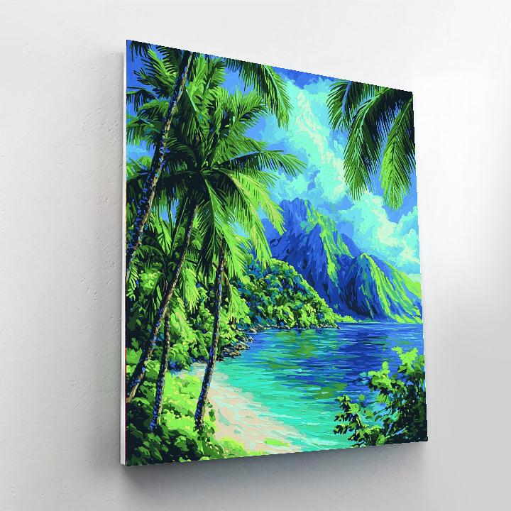Paul Gauguin Inspired Tropical Island Reverie  Paint By Numbers