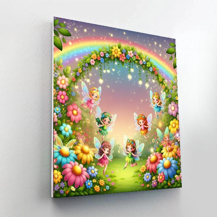 Fantastic Fairy Friends Paint By Numbers Art