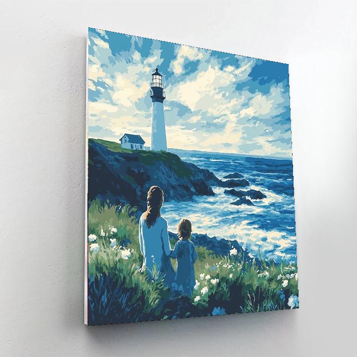 Lighthouse Of Love DIY Paint By Numbers