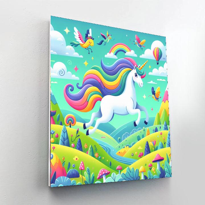 Exploring Mythical Creatures Paint By Numbers
