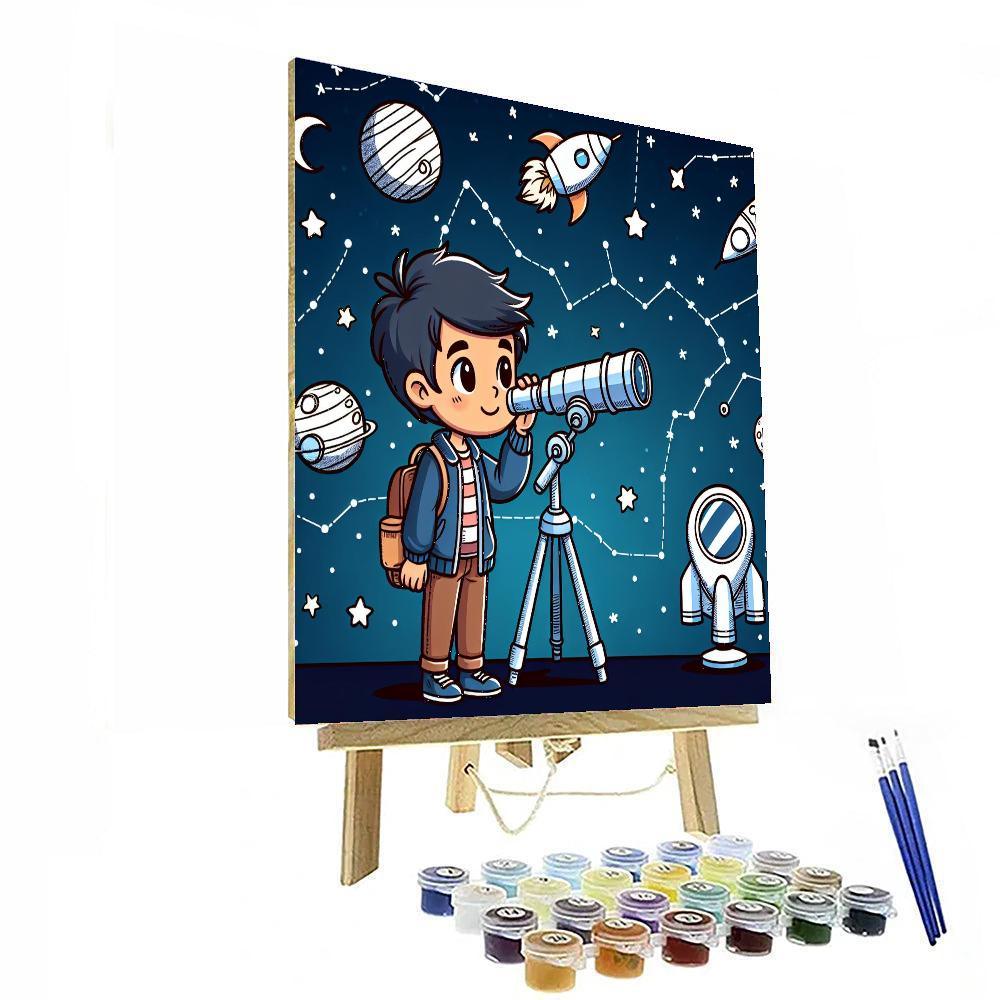 Space Science Quest Paint By Numbers Kits