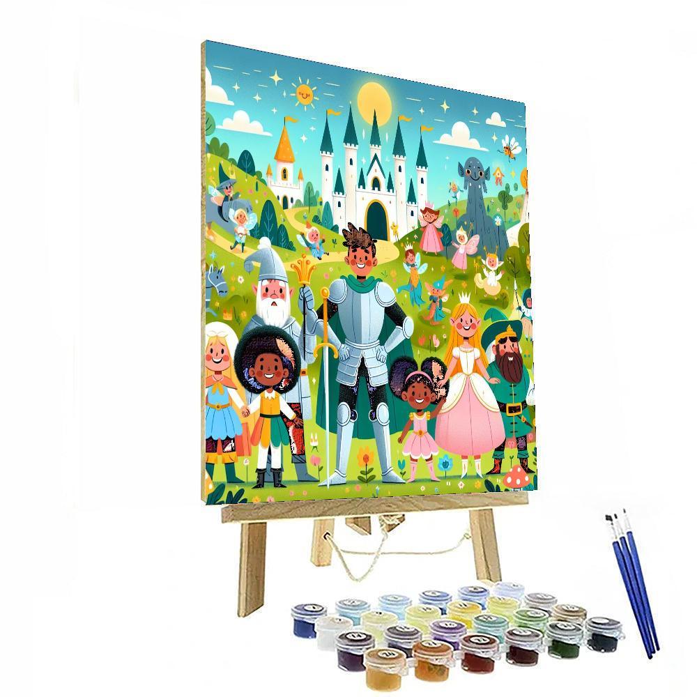 Adventures In Fairy Tale Land Paint By Color