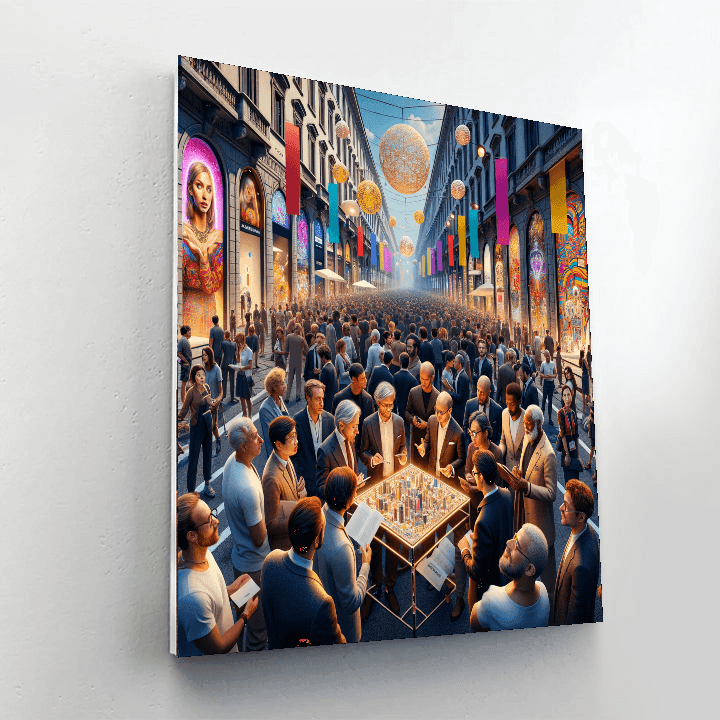 Milan Design Week Paint By Numbers Kits