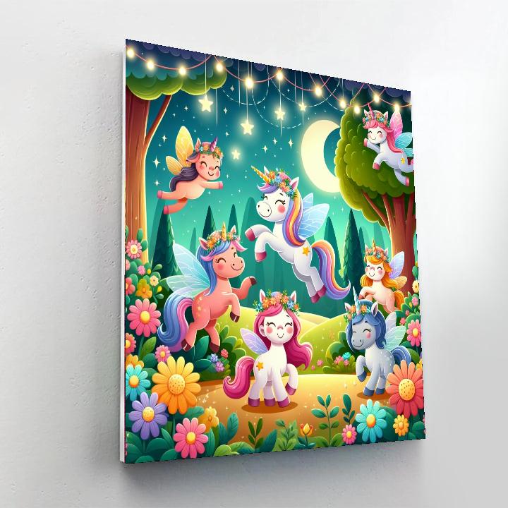 Magical Adventures Painting Number Kit