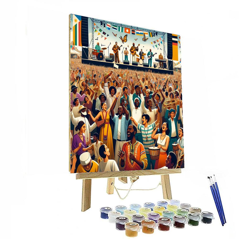 International Jazz Festival Paint By Number