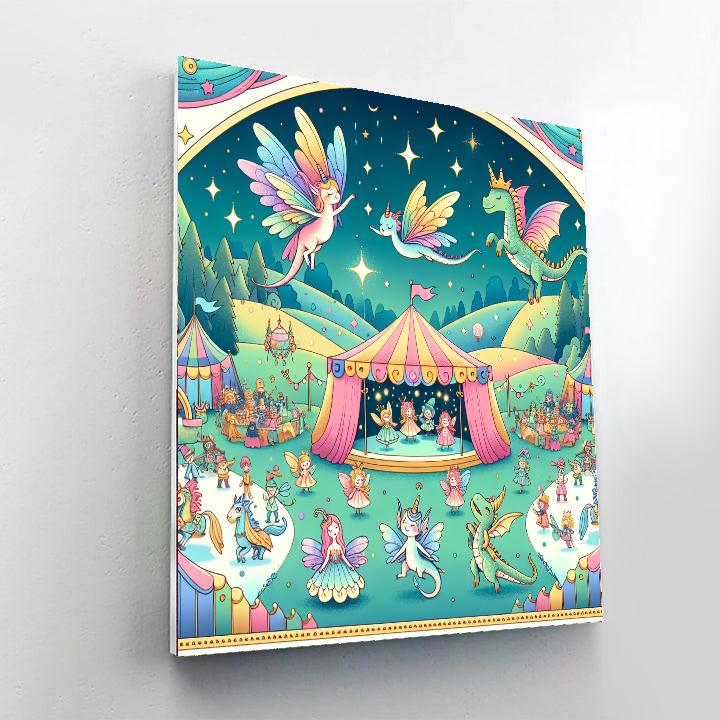 Festival Of Fantasy Numbered Painting Kits