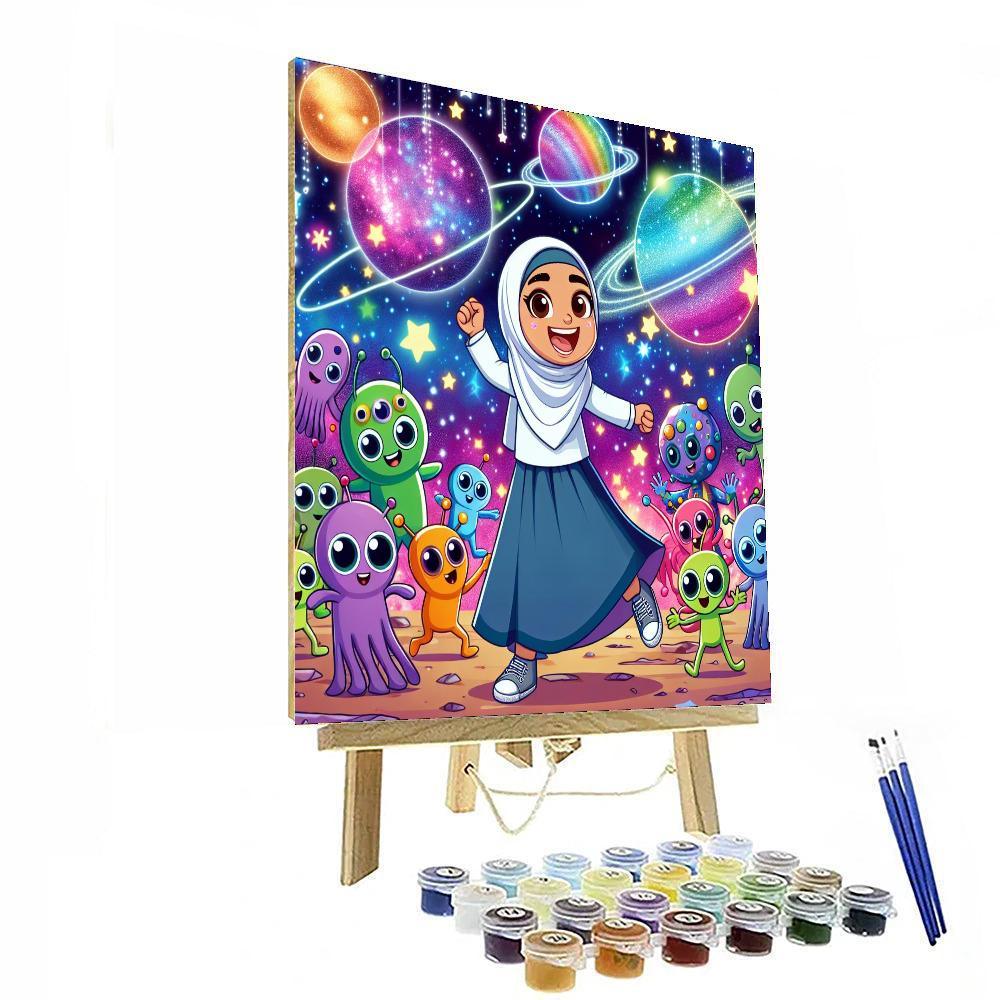 Cosmic Star Party Paint By Numbers Kits
