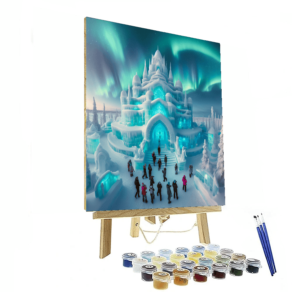 Icehotel Winter Festival - Jukkasjärvi, Sweden Paint By Color