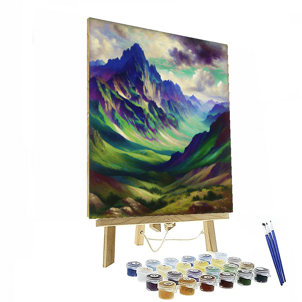 Scotland Highlands DIY Paint By Numbers
