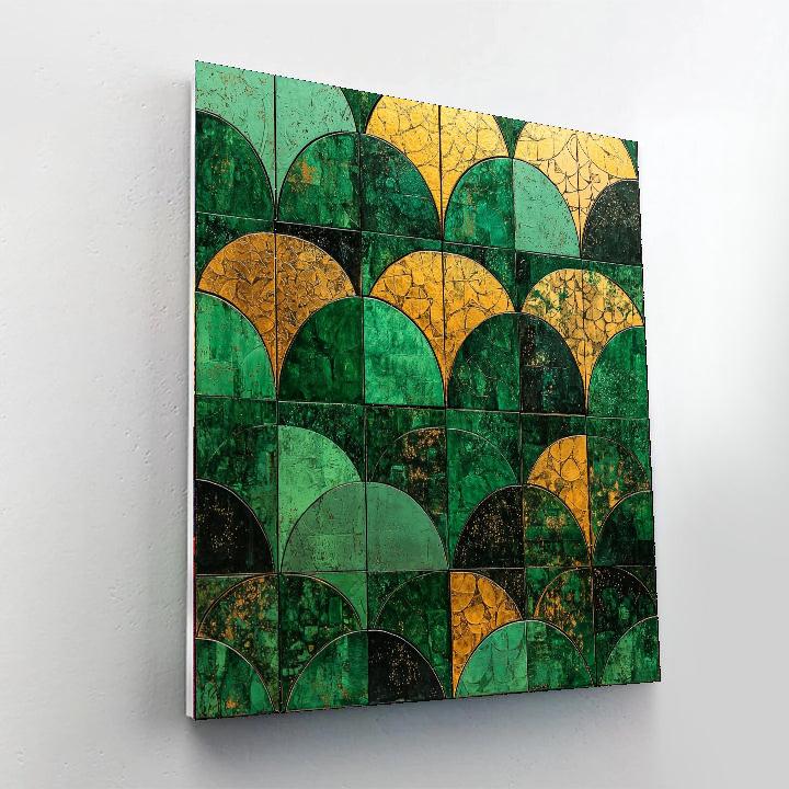 Gustav Klimt Inspired Symbolic Balance  Paint By Numbers Kits