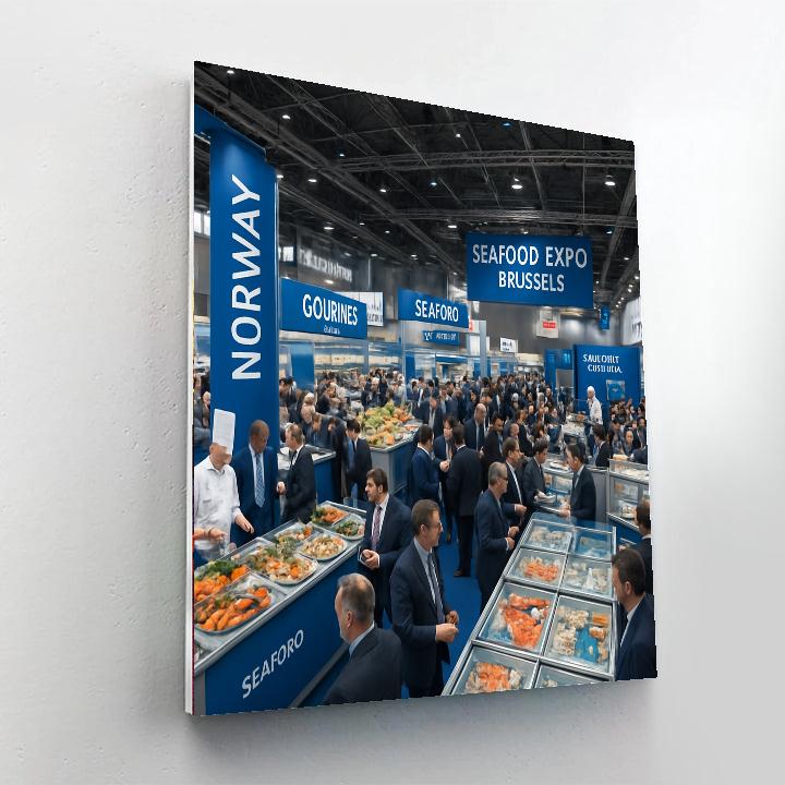 Seafood Expo Global - Brussels, Belgium Painting Number Kit