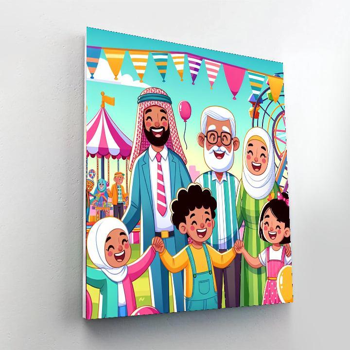 Adventure At The Carnival Paint By Numbers