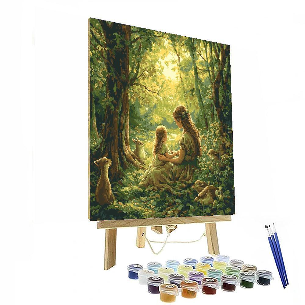 Woodland Creatures Discovery DIY Paint By Numbers