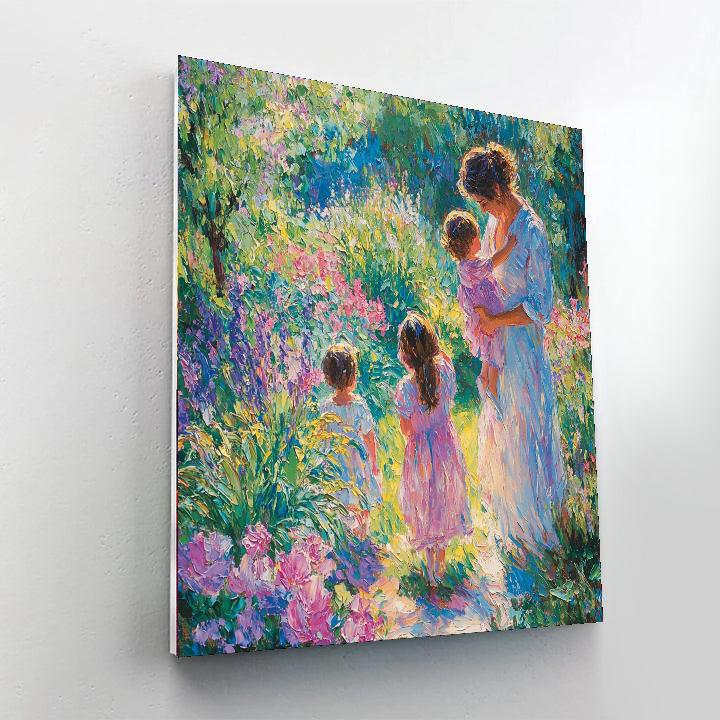 Garden Of Maternal Joy Paint By Number