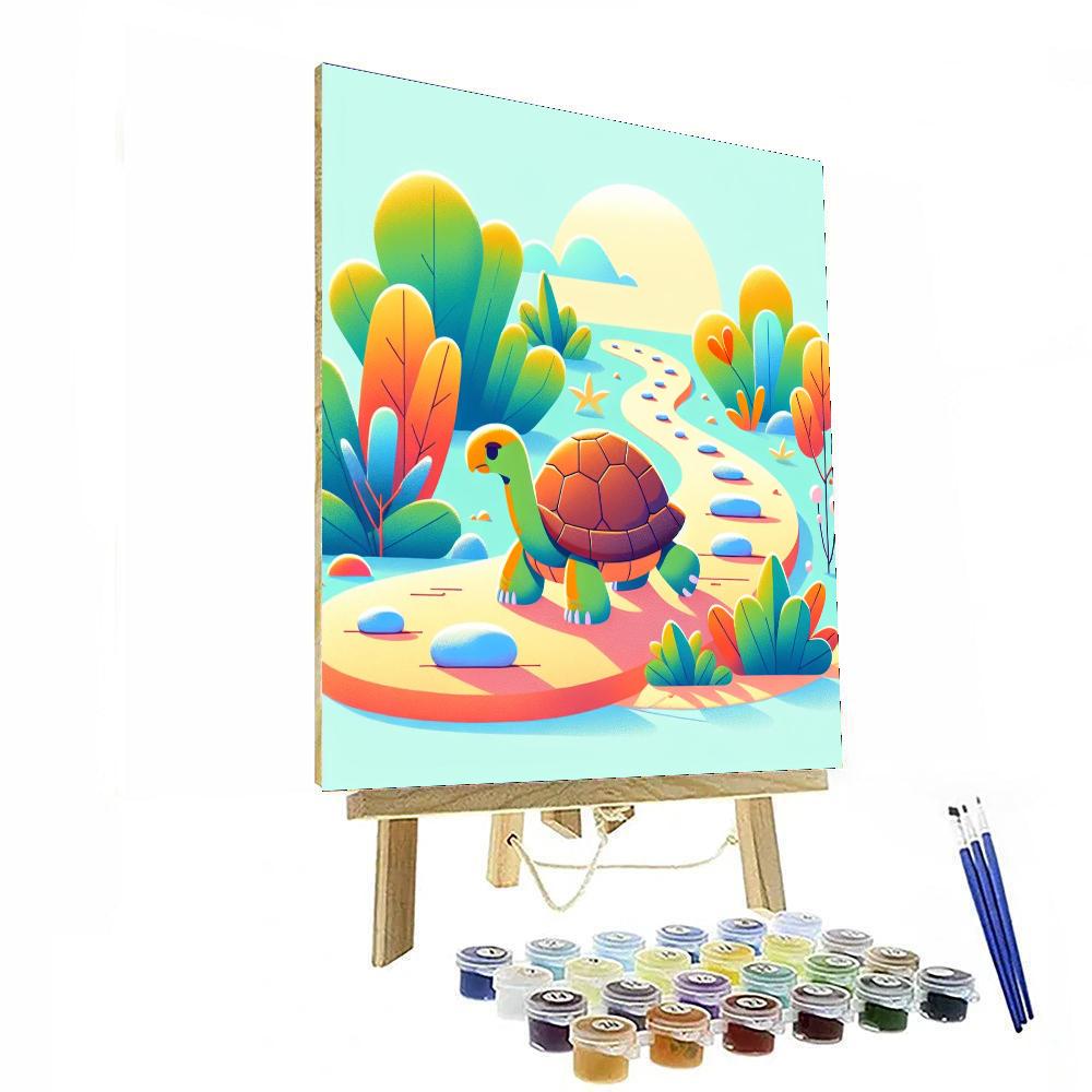Wise Tortoise's Journey Numbered Painting Kits