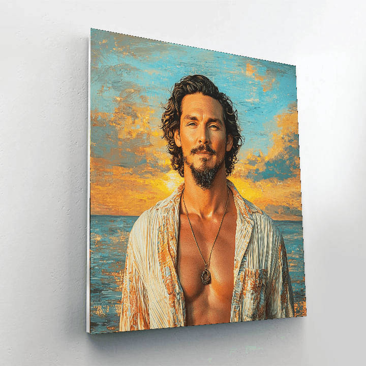 Matthew Mcconaughey: All Right Adventure Awaits Painting Number Kit