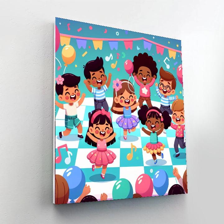 Doodle Dance Party Numbered Painting Kits