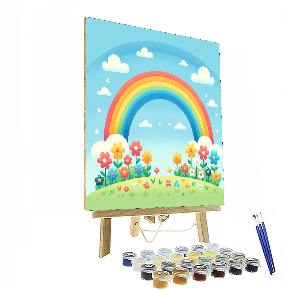 Rainbow Sprinkler Paint By Numbers Kits